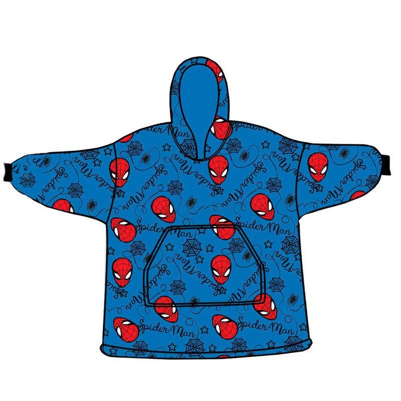 Bata sudadera oversize Spiderman Marvel coral infantil Frikytopia