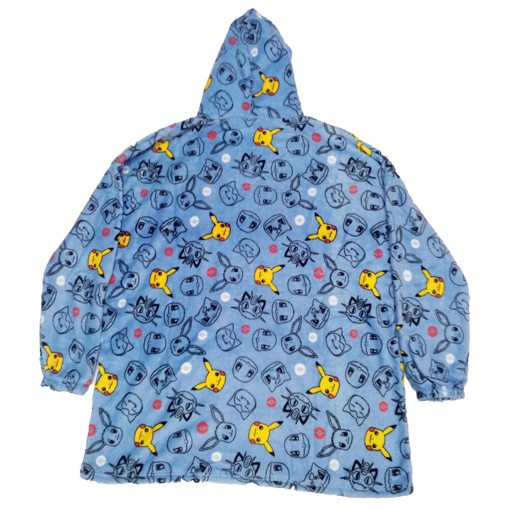 Bata sudadera oversize Pokemon coral infantil Frikytopia