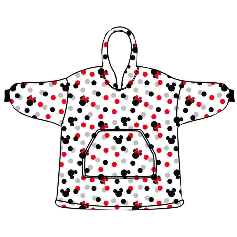 Bata sudadera oversize Minnie Disney coral infantil Frikytopia