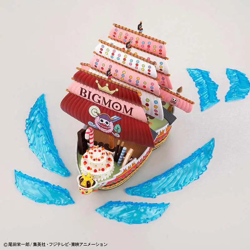 Replica bandai hobby grand ship collection queen mama big mom model kit