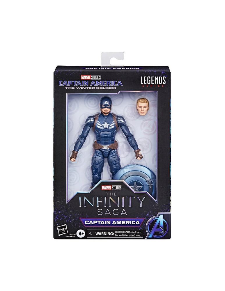 Figura hasbro marvel legends series the infinity saga capitan america Frikytopia