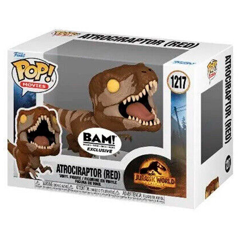 Figura POP Jurassic World Atrociraptor Red Exclusive Frikytopia