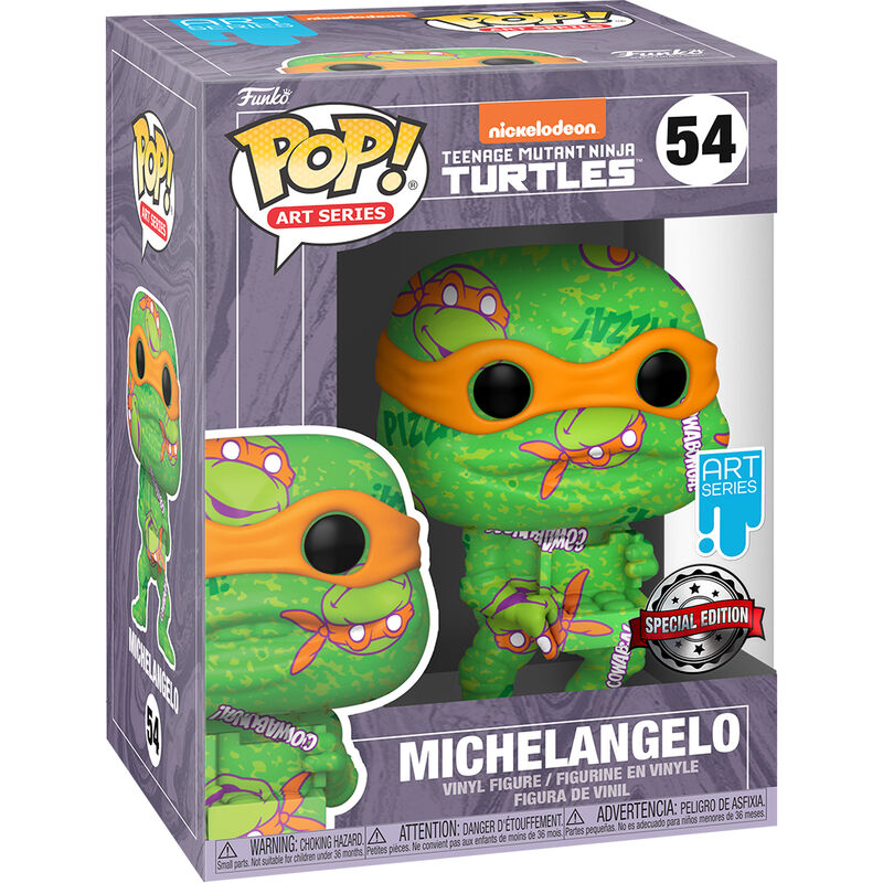 Figura POP Tortugas Ninja 2 Michelangelo Exclusive Frikytopia