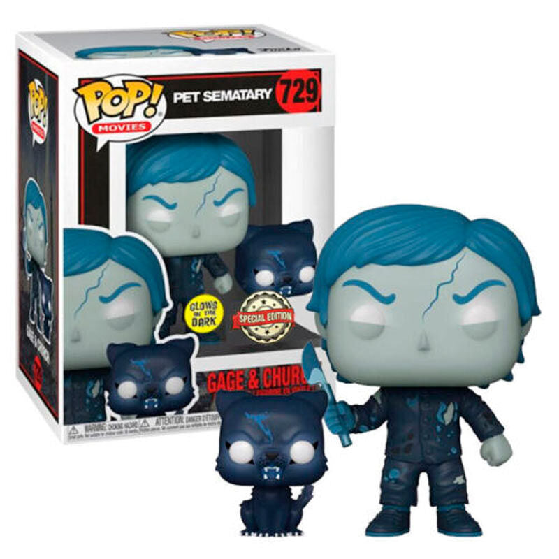 Figura POP Pet Sematary Gage & Church Exclusive Frikytopia