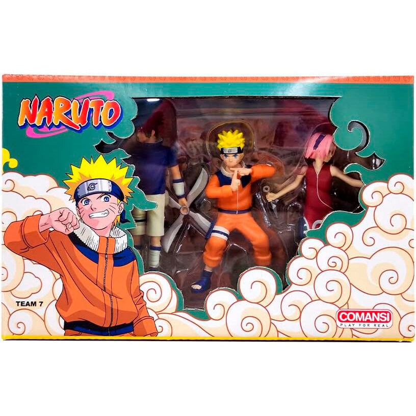 Naruto Shippuden Caja de regalo de Minifiguras Naruto (3)