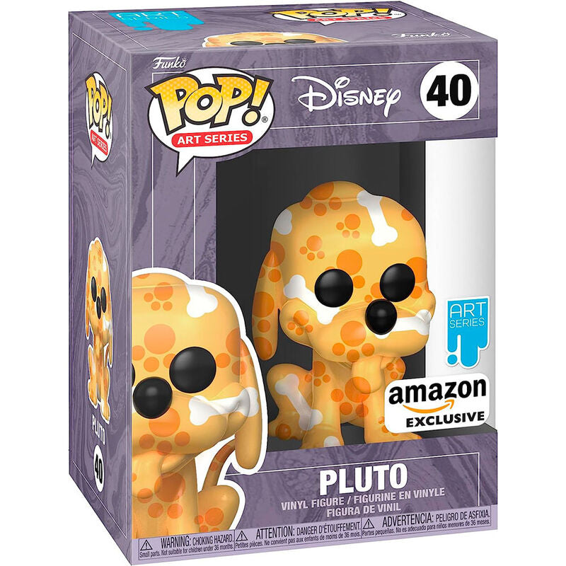 Figura POP Disney Pluto Artist + Caja Exclusive Frikytopia