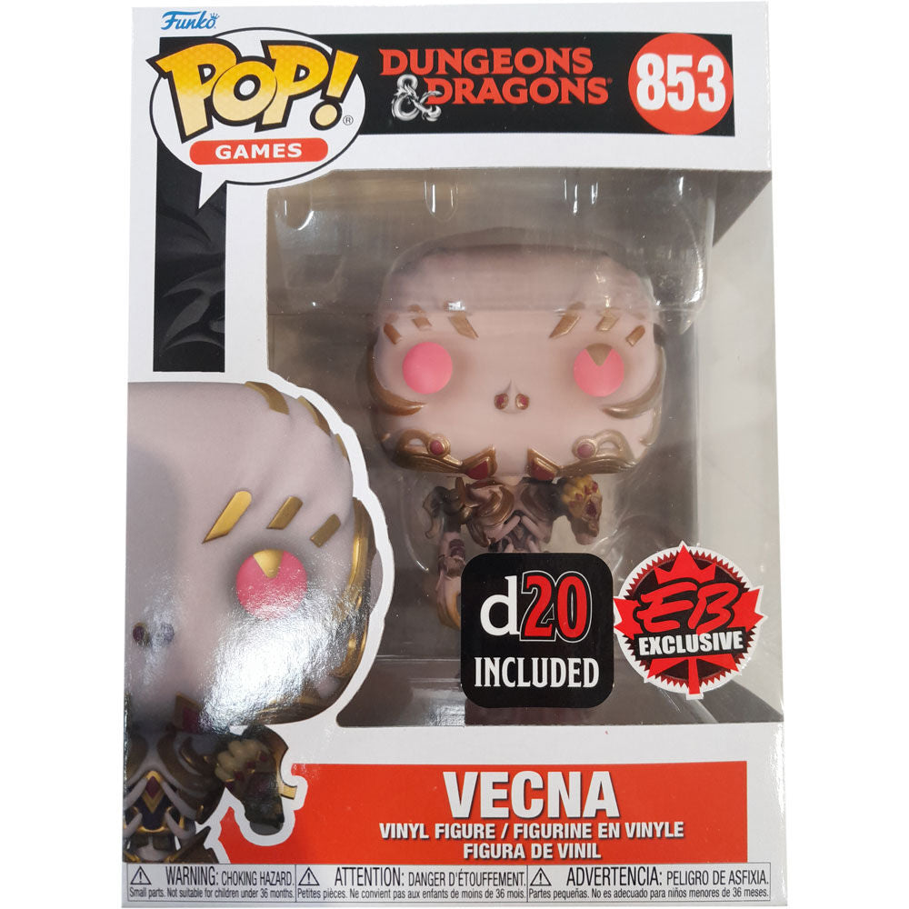 Dungeons & Dragons Figura POP & Die Games Vinyl Vecna (MT) Exclusive 9 c