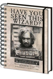 HARRY POTTER SIRIUS WANTED NOTEBOOK
