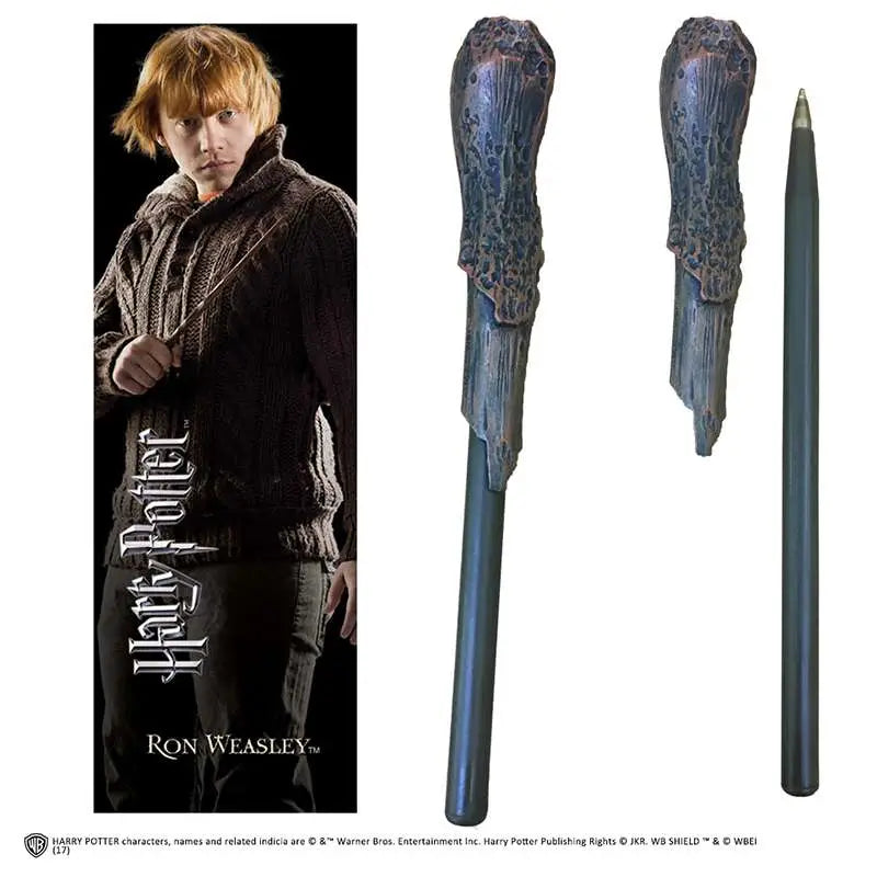HP RON WEASLEY WAND Bolígrafo AND BOOKMARK