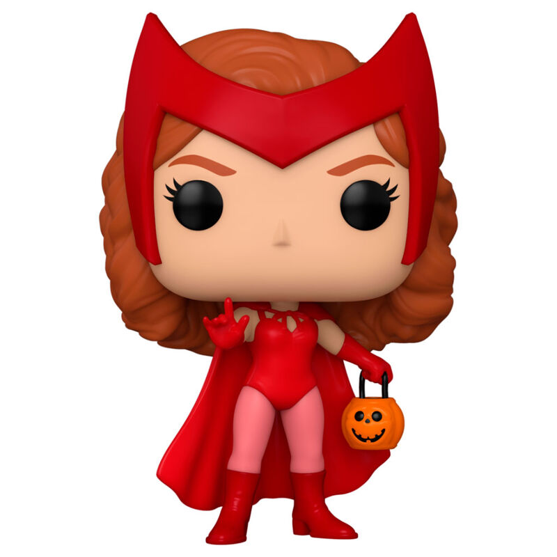 Figura POP Marvel WandaVision Wanda Halloween Frikytopia