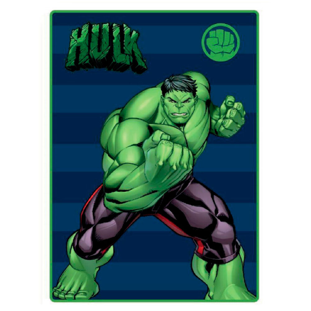 Manta polar Hulk Los Vengadores Avengers Marvel Frikytopia