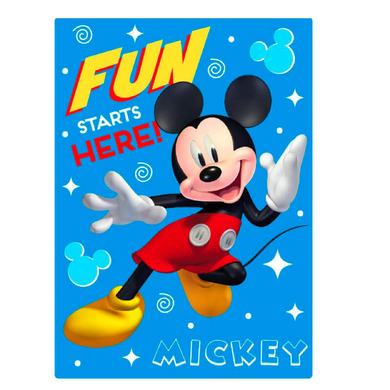 Manta polar Mickey Disney Frikytopia