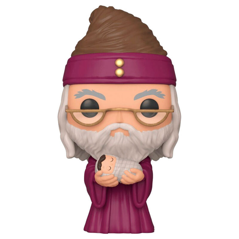 Funko pop harry potter dumbledore con harry potter de bebe