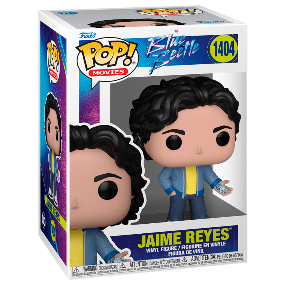 Figura POP DC Comics Blue Beetle Jaime Reyes Frikytopia