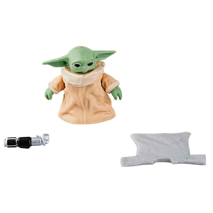 Figura hasbro star wars the book of boba fett luke skywalker & grogu