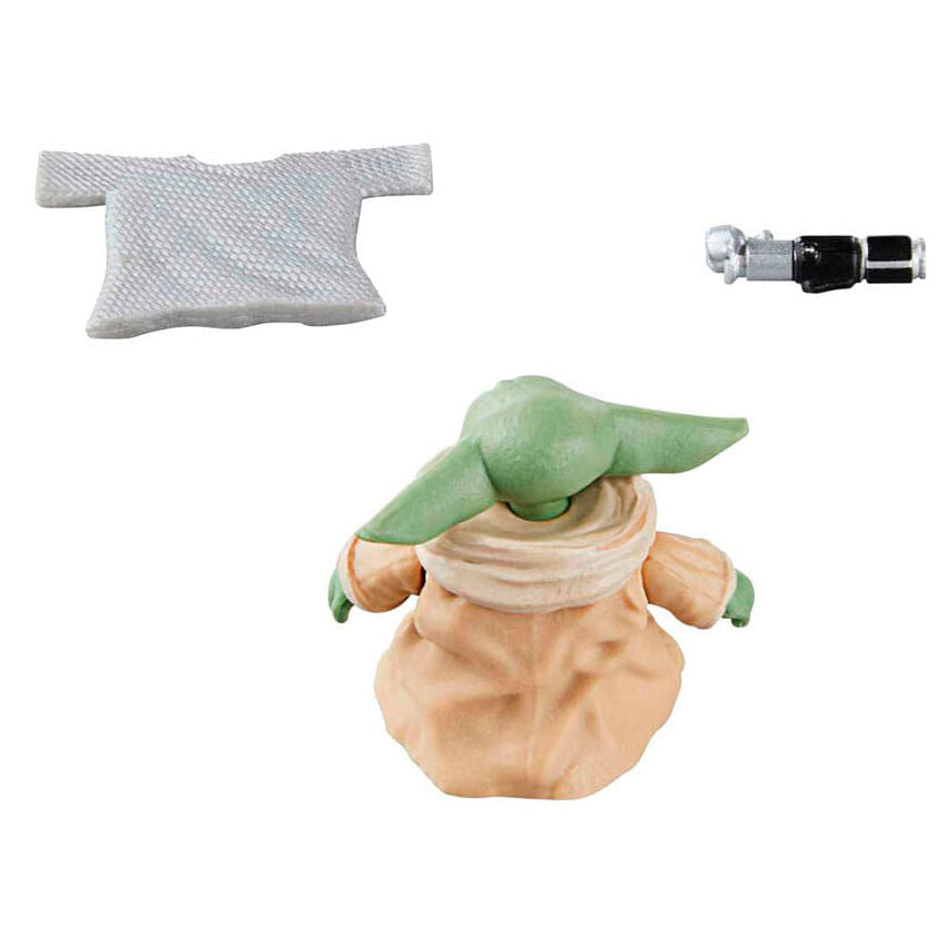 Figura hasbro star wars the book of boba fett luke skywalker & grogu