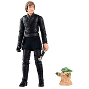 Figura hasbro star wars the book of boba fett luke skywalker & grogu