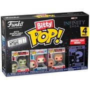 Marvel Pack de 4 Figuras Bitty POP! Vinyl Hulk 2,5 cm