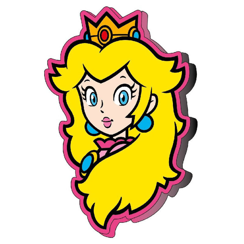 Cojin 3D Peach Super Mario Bros Frikytopia