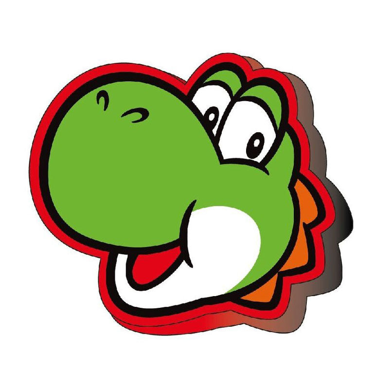 Cojin 3D Yoshi Super Mario Bros Frikytopia