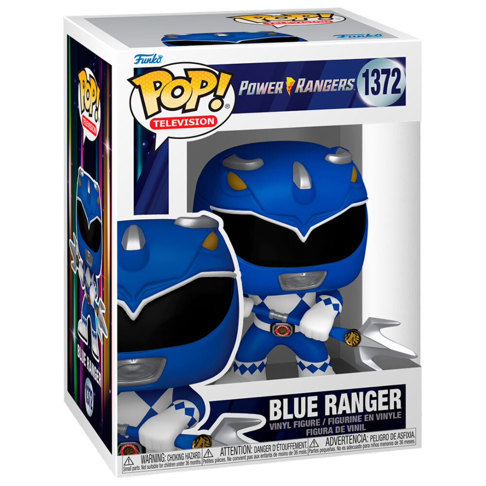 Power Rangers 30th Figura POP! TV Vinyl Blue Ranger 9 cm