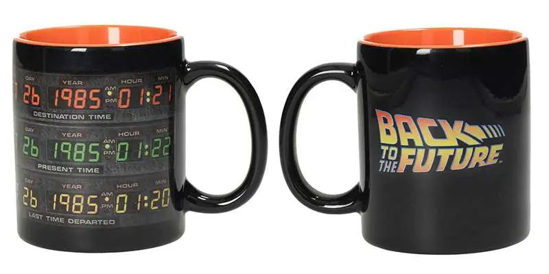Taza Pantalla Delorean Regreso al Futuro