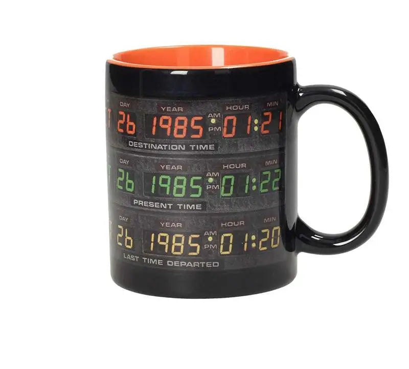 Taza Pantalla Delorean Regreso al Futuro