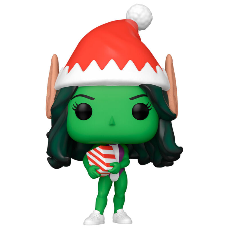 Figura POP Marvel Holiday She-Hulk Frikytopia