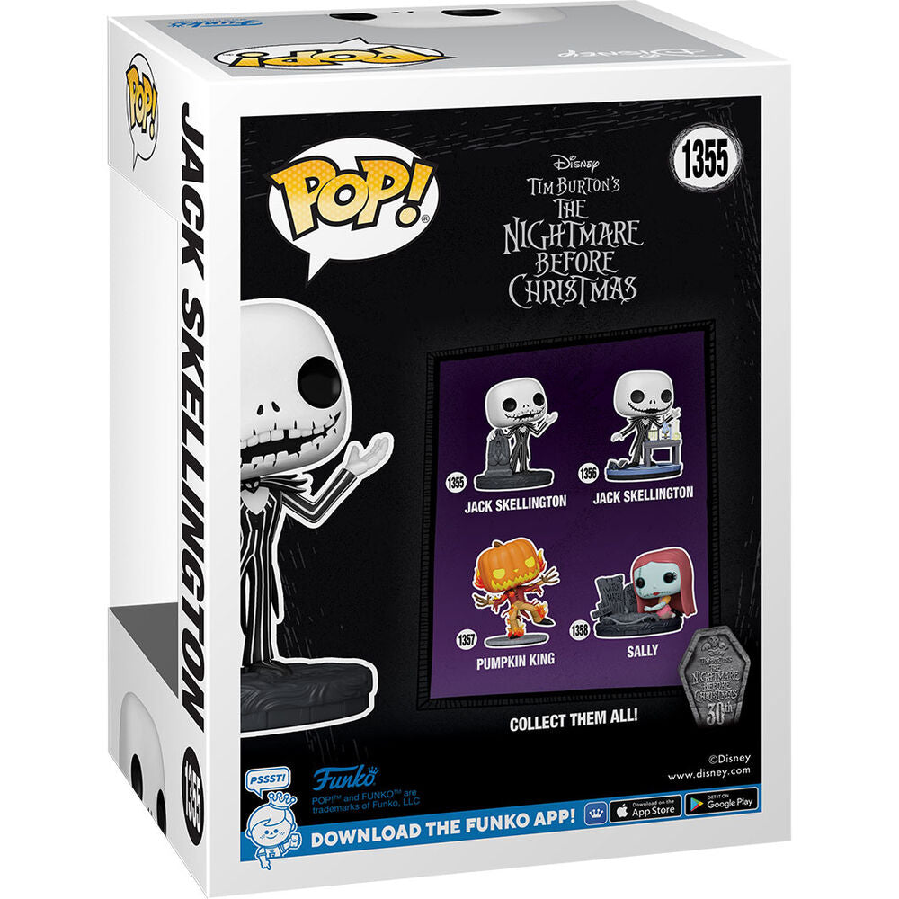 Figura POP Disney Pesadilla Antes de Navidad 30th Anniversary Jack Skell