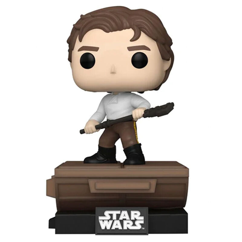 Figura POP Deluxe Star Wars Jabba Skiff Han Solo Exclusive Frikytopia