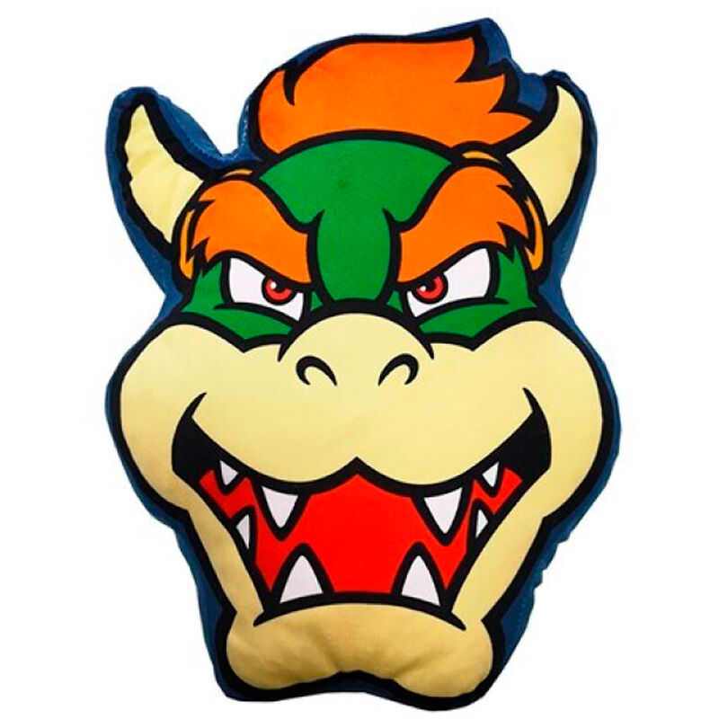 Cojin 3D Bowser Super Mario Bros Frikytopia
