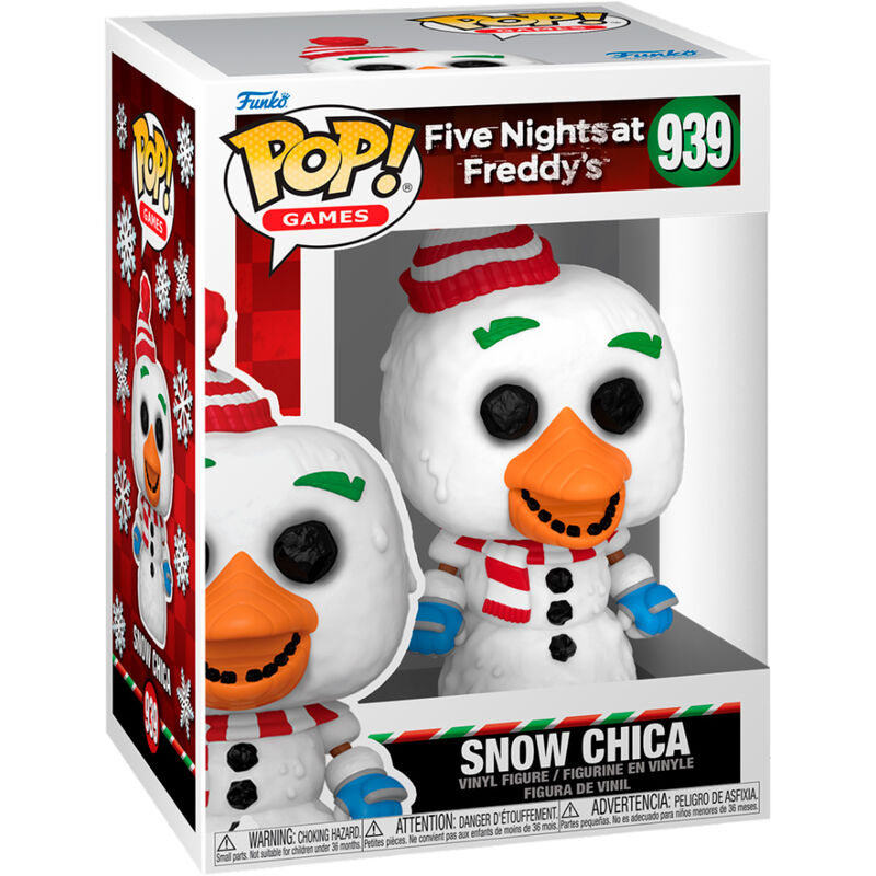 Five Nights at Freddy's Figura POP! Games Vinyl Holiday Chica 9 cm