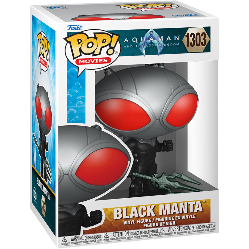 Funko pop dc comics aquaman and the lost kingdom black manta 67567