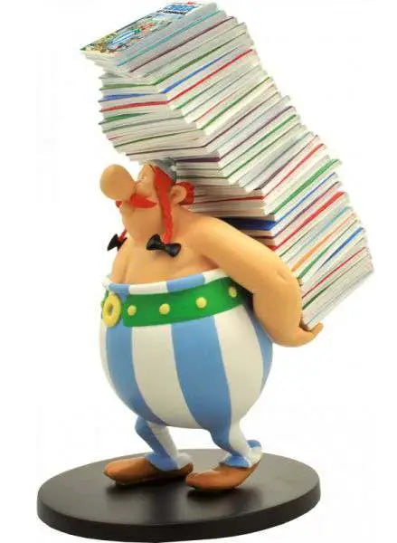 ASTERIX OBELIX PILE OF COMICS COLLECTIBLE Figura