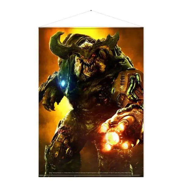 DOOM CYBER DEMON WALLSCROLL Frikytopia