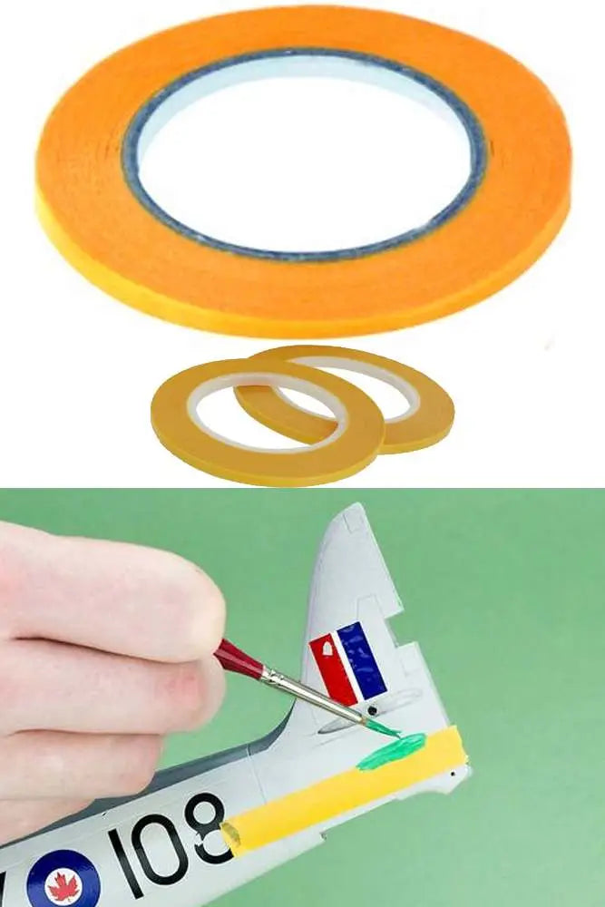 MASKING TAPE 2mmX18m - TWIN PACK