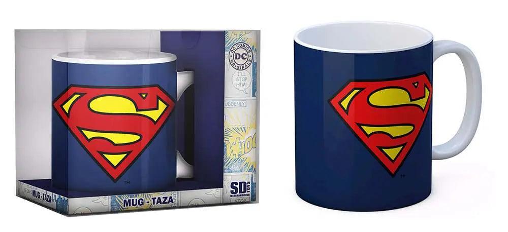 Taza logo Superman DC Comics