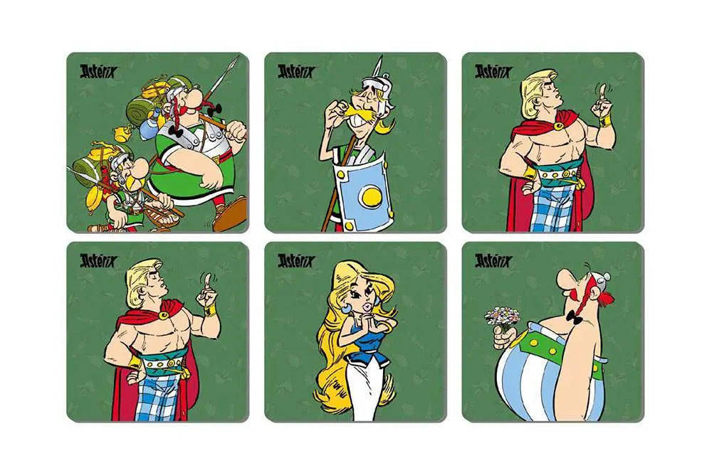 ASTERIX LEGIONARY 6 COASTERS SET Frikytopia
