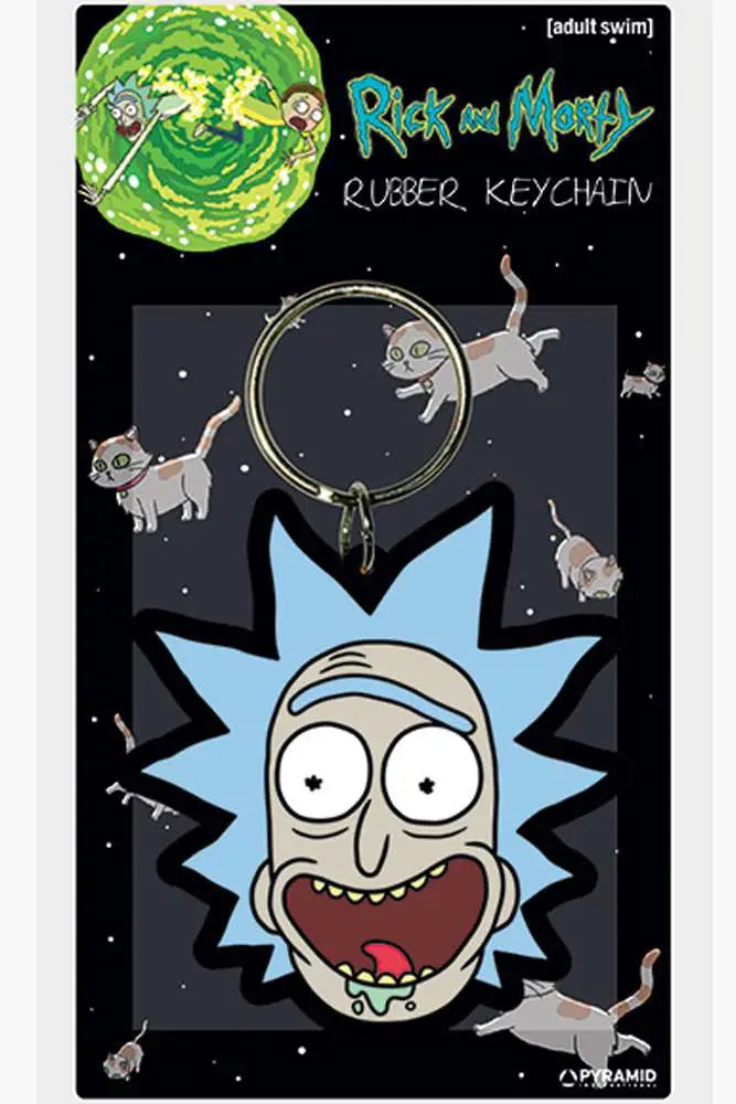 RICK AND MORTY RICK CRAZY SMILE Llavero Frikytopia