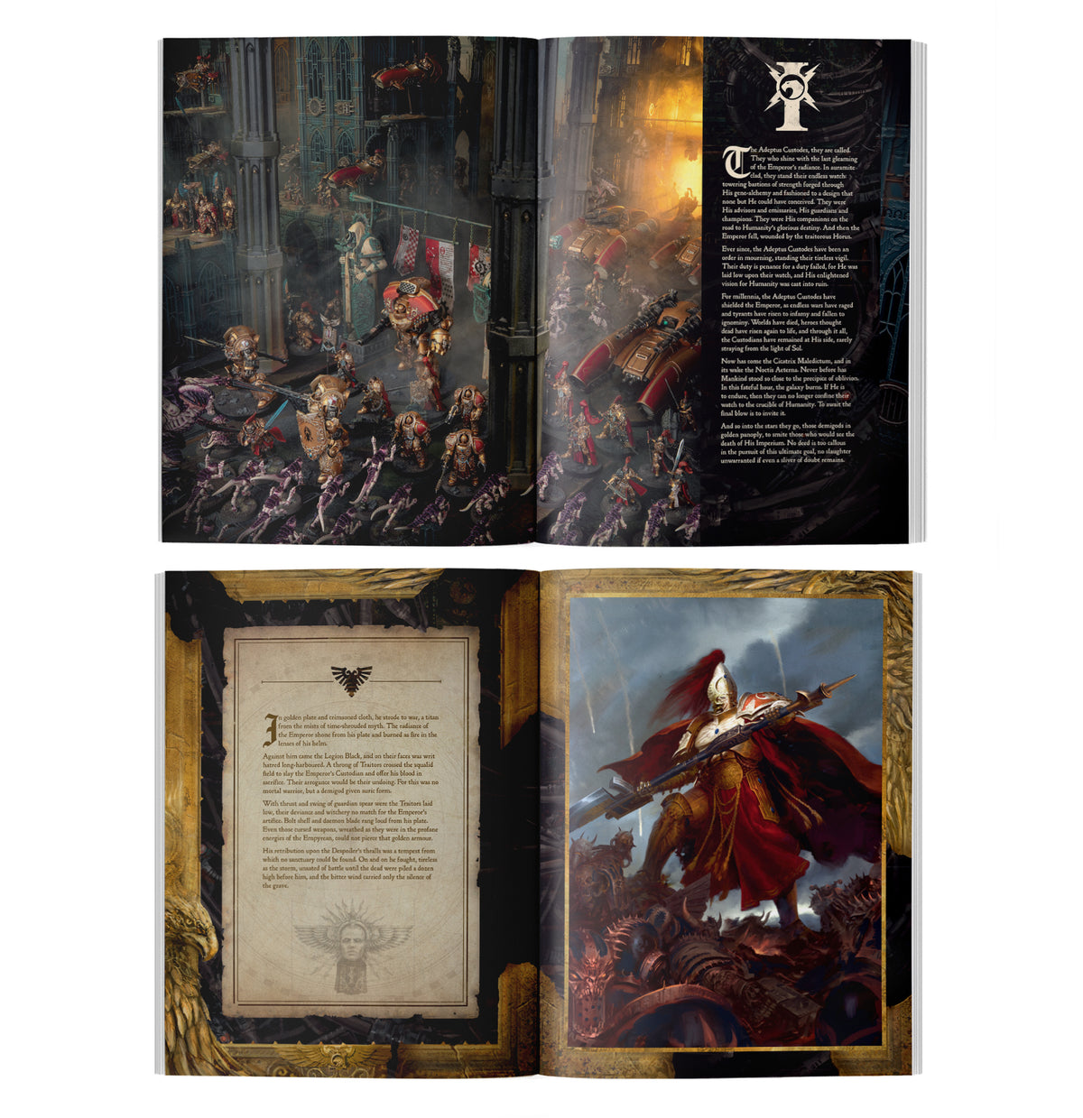 Codex: Adeptus Custodes (Inglés)