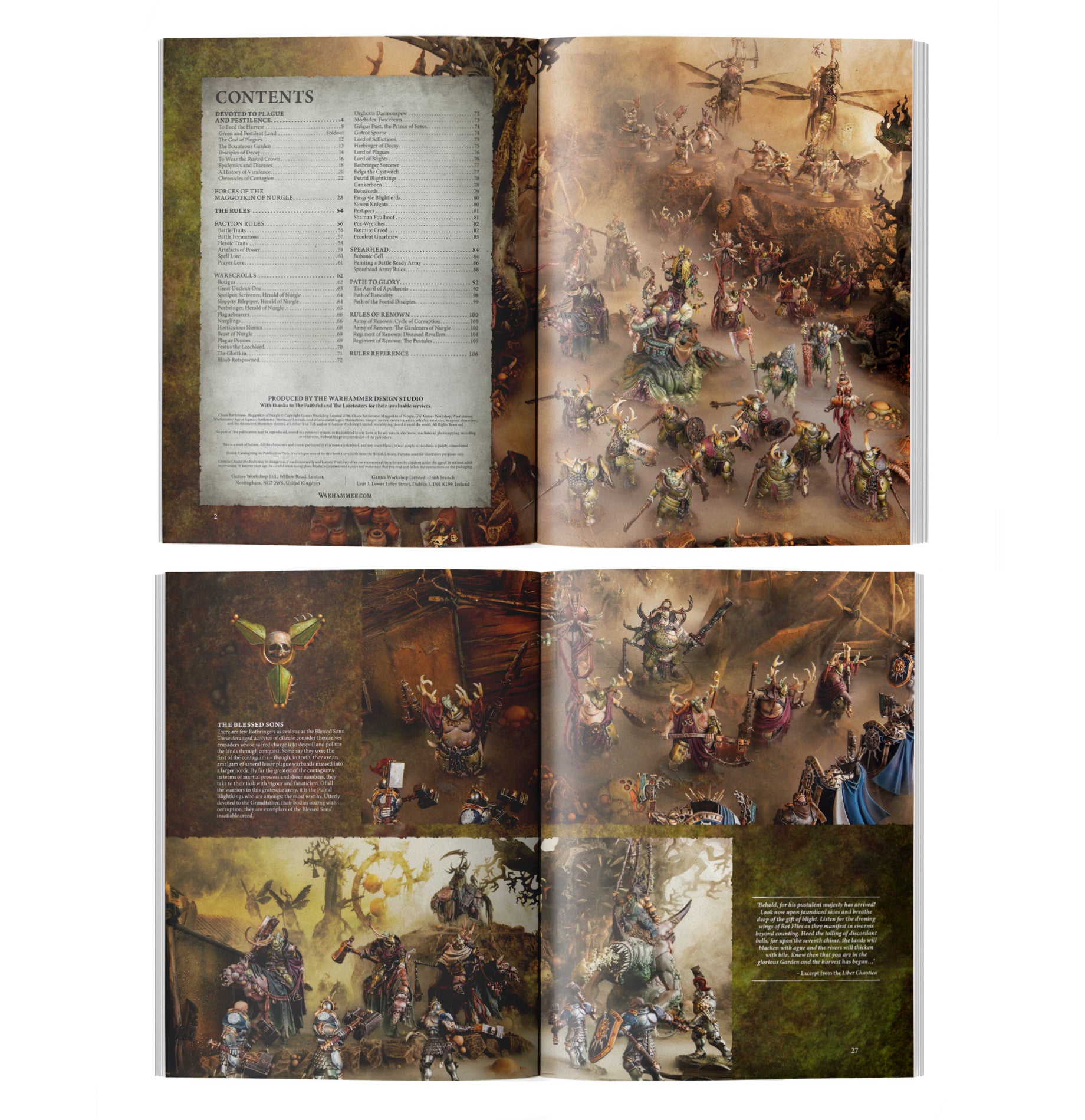 BATTLETOME: MAGGOTKIN OF NURGLE (ENG)