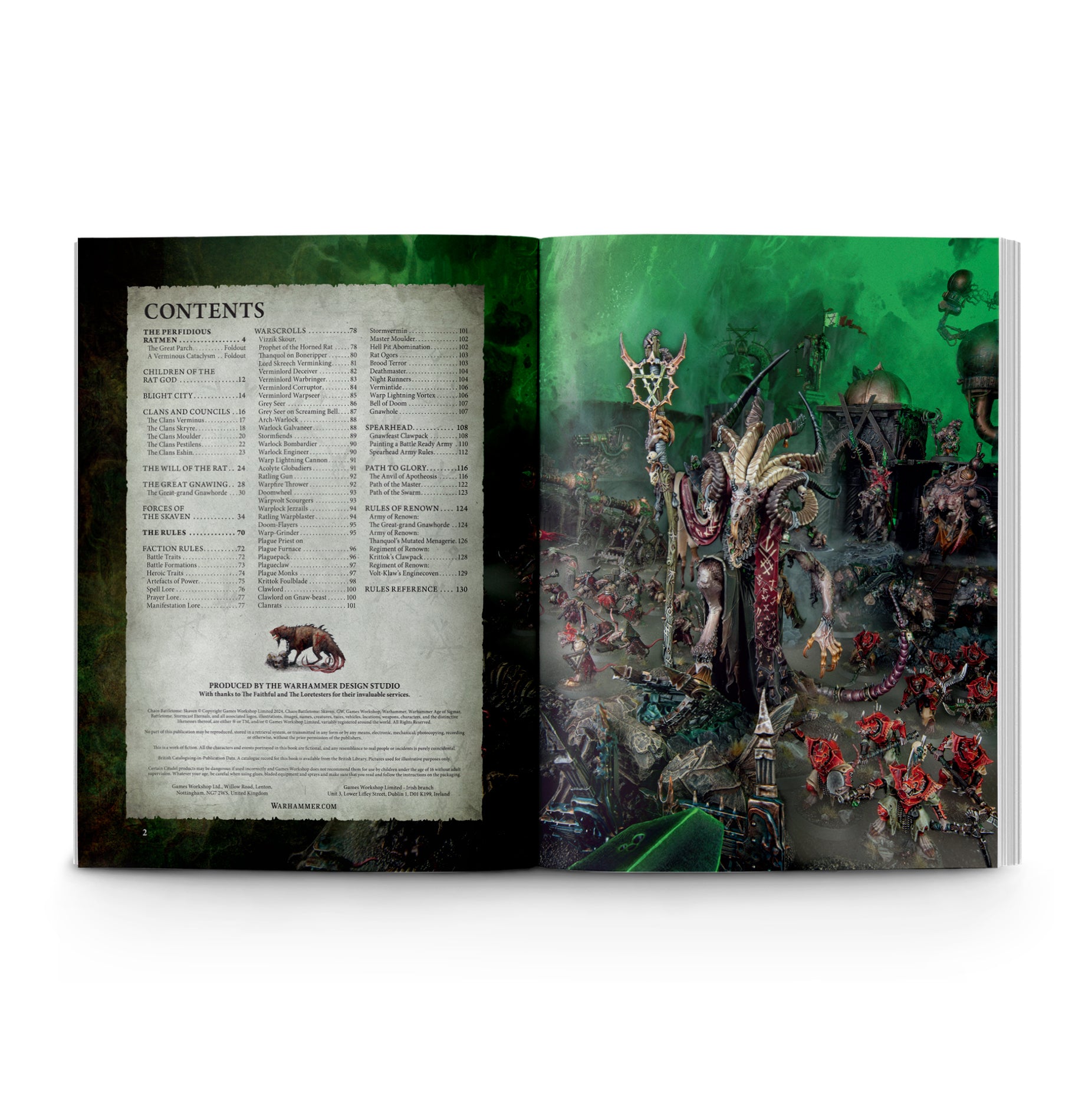 BATTLETOME: SKAVEN (ENGLISH)