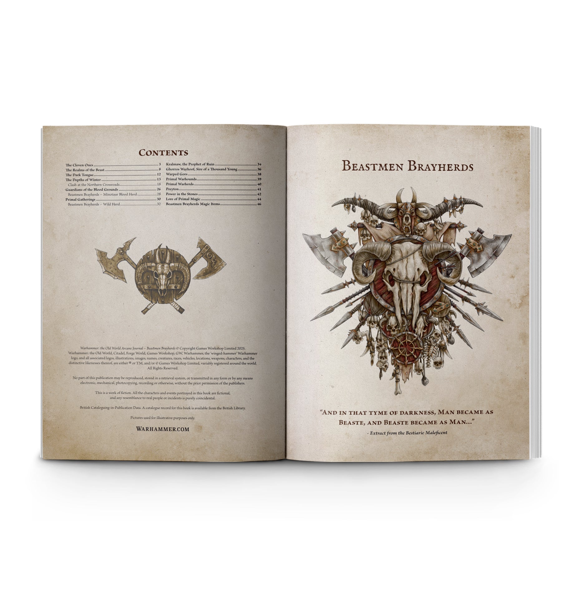 ARCANE JOURNAL: BEASTMEN BRAYHERDS