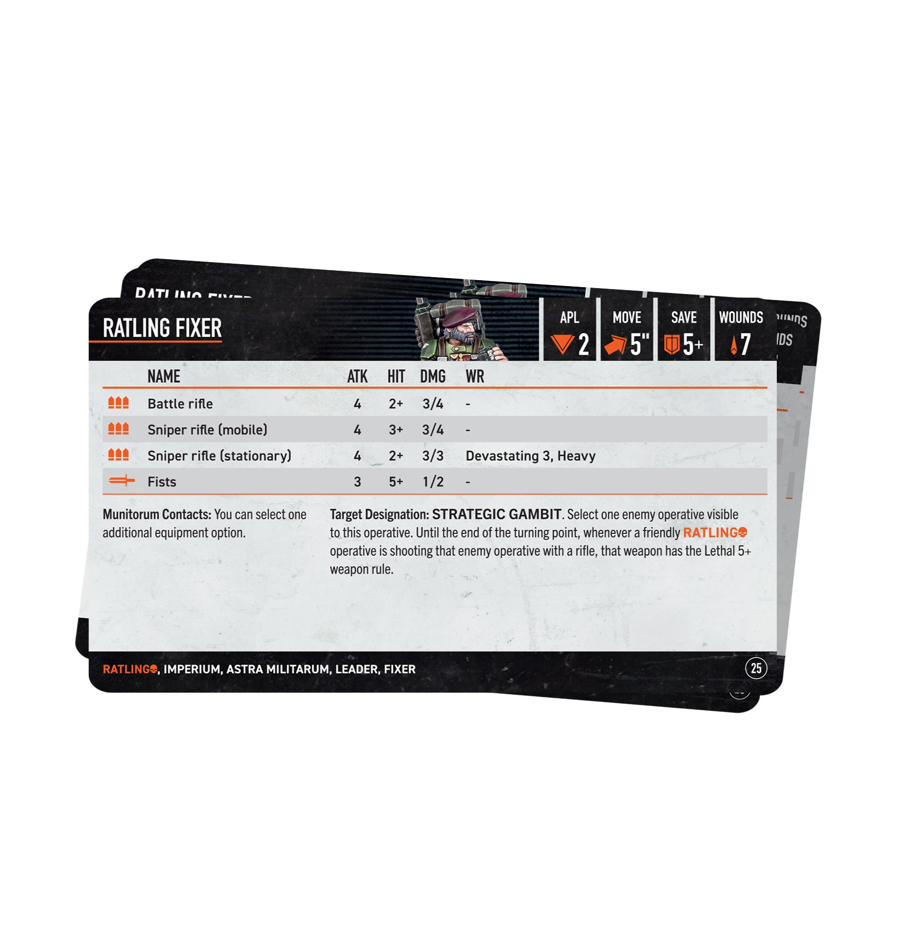 KILL TEAM DATACARDS: RATLINGS (ENG)