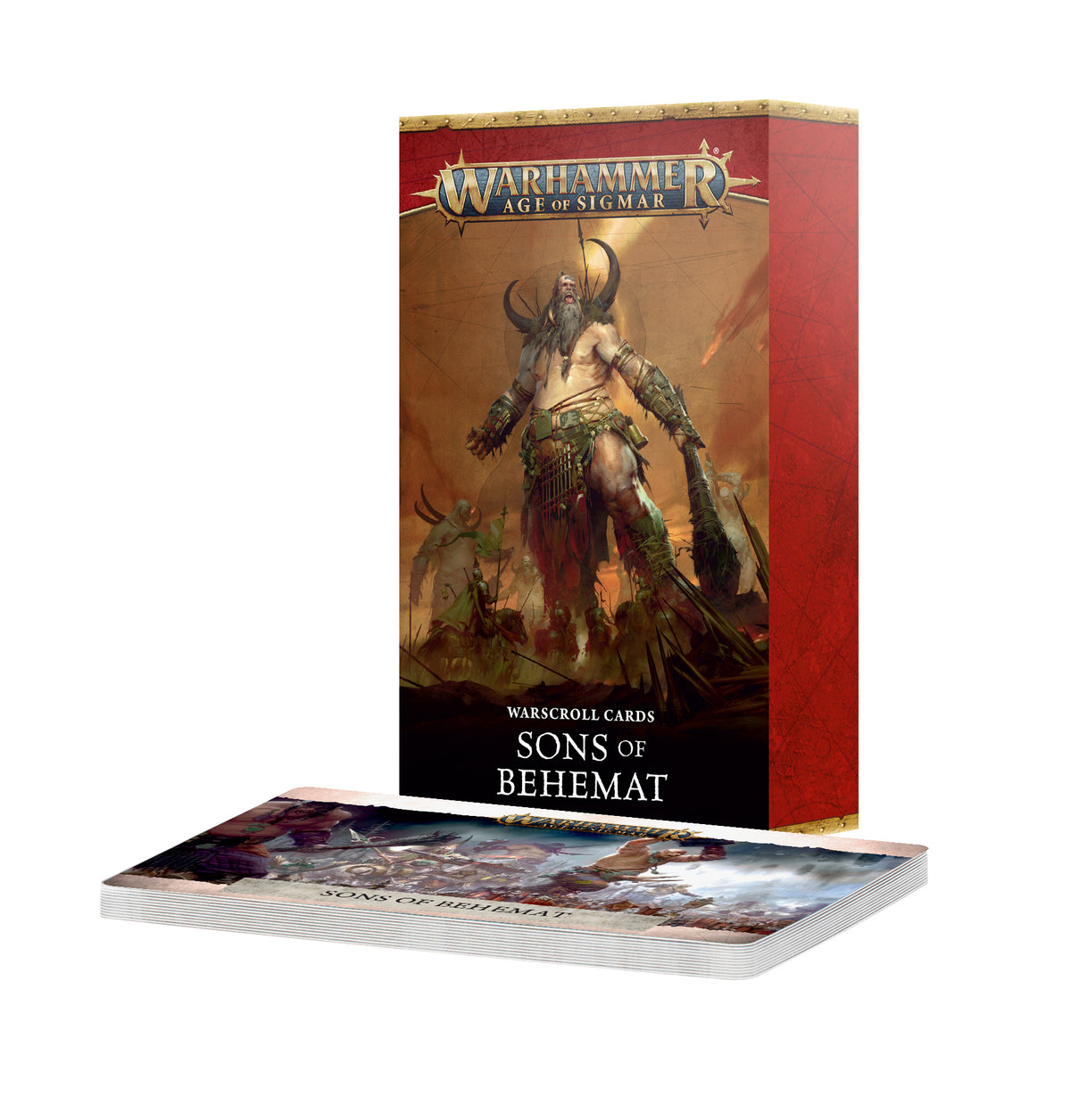 Warscroll Cards: Sons of Behemat (Inglés) Frikytopia