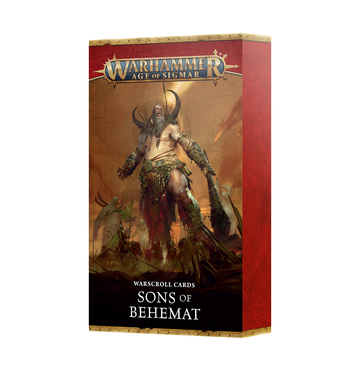 Warscroll Cards: Sons of Behemat (Inglés)
