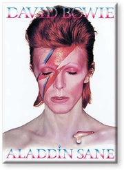 BOWIE ALADDIN SANE FLAT Imán