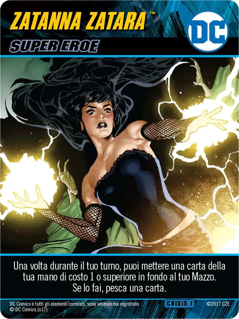 DC DECK BUILDING GAME CRISIS EXP SET ITA