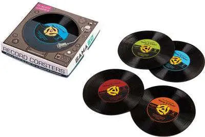 45 RECORD COASTERS Frikytopia