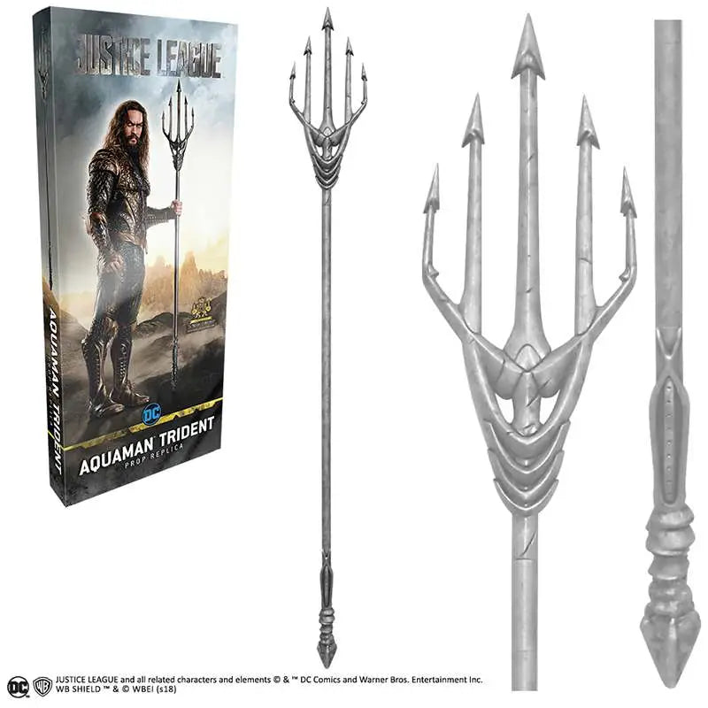 Replica the noble collection dc justice league tridente aquaman escala